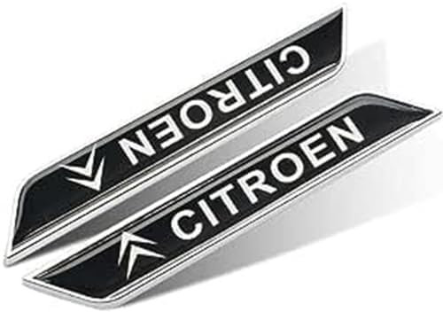 Auto Aufkleber Emblem für Citroen Elysee Berling Xsara Picasso Saxo Cactus, Fahrzeug Wasserdicht Emblem Aufkleber Frontgrill Karosserie Kofferraum Dekoration Aufkleber Car Styling Zubehör