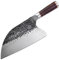 8 Zoll Cleaver Metzger Serbien Messer geschmiedet 5Cr15MoV Edelstahl Küchenmesser Utility Hacken Huhn Schneiden Fleisch