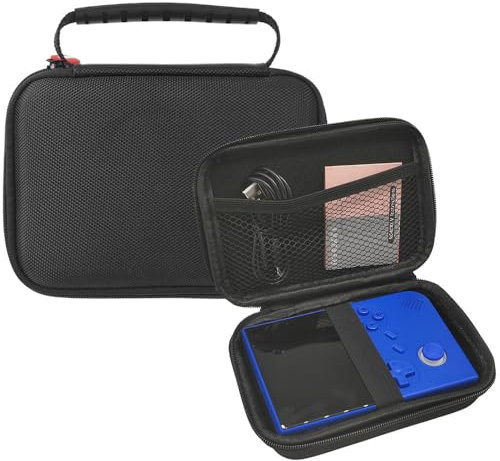 Carrying Case for RG40XXV Retro Handheld Game Console, Hard Storage Case Carry Bag EVA Protective Cover Shockproof Portable Travel Organizer Holder for RG40XX V