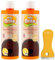 2X Hob Brite Hob Cleaner Lemon Sherbet (2X 250 ml), A Powerful Cream Formula for Electric, Ceramic, Halogen and Induction Cookers with Non-Scratch Oven Hob Glass Cleaning Tool
