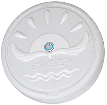 WESIEVYA 1pezzi Macchina Lavapavimenti Intelligente Simulata Per Casa Scopa Elettrica Senza Batteria Design Bianco Pratica e Creativa Per Pulizia Domestica