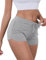 IECCP Sport Shorts Damen Sommer Kurze Hose Laufshorts Sweatshorts für Running Gym Yoga Frauen Kurz Sportshose Leichte Casual Hotpants mit Taschen