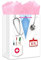BIZIBAFF RN Geschenktasche für Krankenschwestern, 33 cm, große Krankenschwester-Geschenktasche für Krankenschwestern, Schulabschluss, neue Krankenschwestertasche mit Seidenpapier und Griff, RN