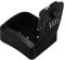 DIYEAH Coffre-Fort à Clés Petite Boîte à Serrure Code pour Clés USB Cartes de Maison Notes Support Mural en Plastique Abs Noir