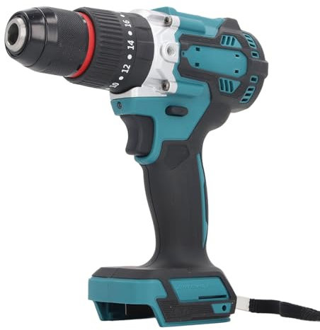 Bohrmaschine, 2 Bohrschrauber mit Variabler Geschwindigkeit, 18 V, Elektro-Bohrmaschinen-Set, Werkzeug-Bohrmaschinen, Set, Batteriebetrieben, 1/2 Zoll
