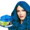 Blue Haarwachs,Temporäre Blau Haarsprayfarbe, Waschbares Crazy Blue Hair Color, Instant-Haarfärbemittel, Natürliche Haarfarbe, Styling-Haarton für Männer, Frauen, Party