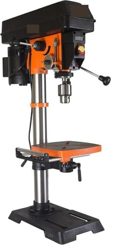 5-Amp 12-Inch Variable Speed Cast Iron Benchtop Drill Press with Work Light