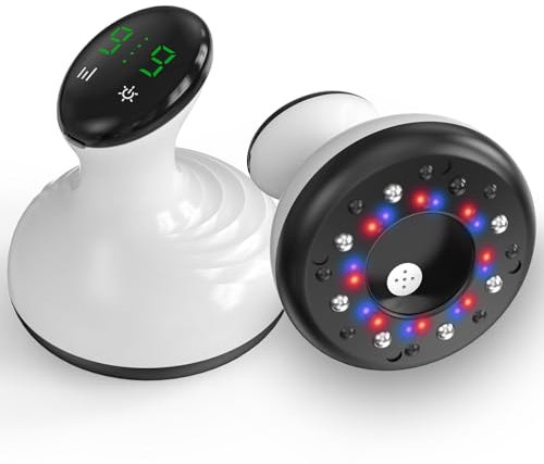 Rkdely Masseur Anti Cellulite, 9 Vitesses Ventouse Electrique Infrarouge Smart Appareil Anti-Cellulite Pour Gua Sha Les Pieds, Les Mains, Le Dos Soulagement De La Douleur