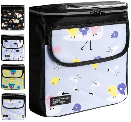 Generische Fahrradtasche Kinder, Lenkertasche für Kinder, wasserdicht, Fahrradkorb für Laufrad, Dreirad, Scooter, Kinderfahrradkorb vorne, universell passt (Ente)