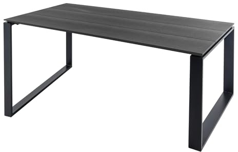 Riess Ambiente Moderner Gartentisch Floating - 210 cm - anthrazit Aluminium wetterfest Outdoor Esstisch Nonwood