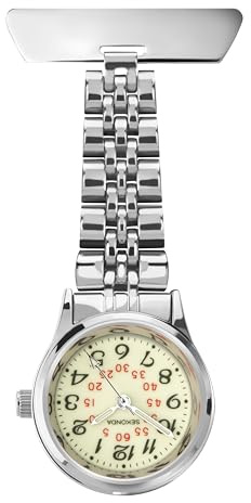Sekonda Ladies' Quartz Watch with White Dial Analogue Display and Silver Stainless Steel Bracelet 4218.30