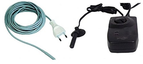 Idroponica Resistenza stagna riscaldante 3,3m 15W + termostato | Mini Serre e Terrari