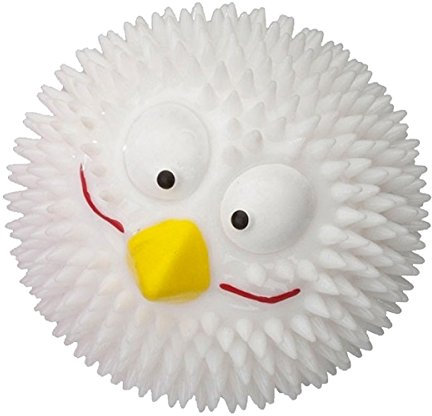 EBI 303-421352 Hundespielzeug Lucky Bird mit Vanillegeschmack, 8.3 cm, weiß