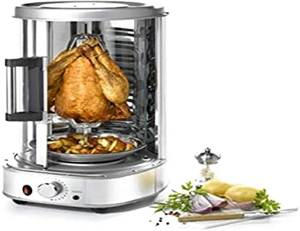 Silver Style Vertical Rotisserie, Metallic, One Size