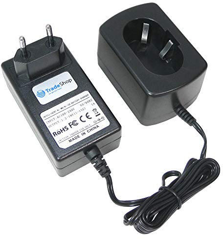 Trade-Shop Universal Akku Ladegerät (1,2V-18V) Ladestation Schnellladegerät für Makita 6271D 6271DWAE 6271DWAET2 6271DWALE 8270D 8270DWAE 8271 8271D 8281DWAE 1051D 1051DWA 1051DWAE
