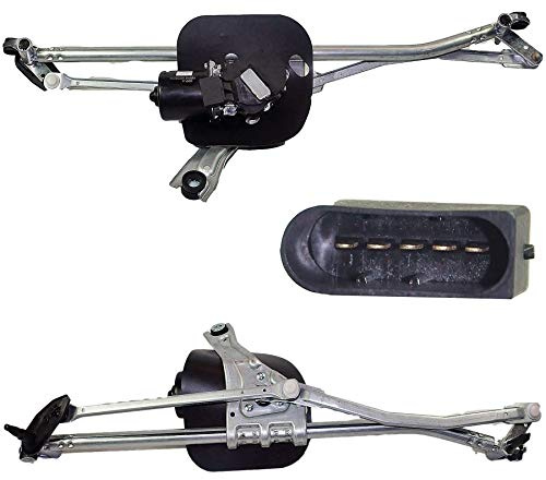D2P Windscreen Wiper Motor & Linkage Replacement Front Compatible With 2001-2007 Mini R50, R52, R53, Cooper Replaces 61618229216