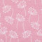 Jacquard Dekostoff Doubleface Pusteblume rosa