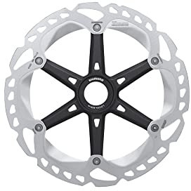 SHIMANO Unisex – Erwachsene RT-MT800 Ice Technologies Freeza Bremsscheibe, 203 mm, silber/schwarz