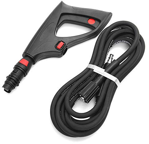 MASUNN 5M Pressure Washer Spray Trigger Gun Variable Nozzle Lance and Hose for Lavor VAX BS