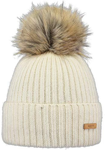 Barts Damen Augusti Beanie Baskenmütze, Elfenbein (Cream 0010), One Size (Herstellergröße: Uni)