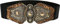 BlackButterfly Vintage Weit Elastisch Dehnbar Antik Schnalle Gürtel (Schwarz - Leopardenmuster, XL)