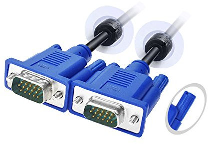 Câble VGA VGA mâle vers VGA mâle 3+5 (VGA 5 m) - LFHUKEJI