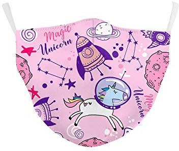 HD Codes Waschbare Stoffmaske für Kinder – Einhorn – verschiedene Modelle erhältlich (17)