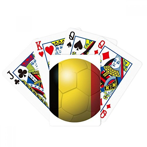 Belgium National Flag Soccer World Cup Poker Playing Magic Card Fun Board Game