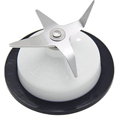 NIUQIUP 9704291 Blender Blade 4 Leaf with Rubber Gasket Seal Part Number 9704267 9706716 PS11746926 AP6013699, 4KSB5BK4, 4KSB5BU4, Compatible with KitchenAid KSBGCB