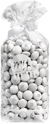 M&M'S mono couleur au chocolat au lait - Sachet de 300g de M&M'S - Idée de DIY - Idéal pour un mariage, une fête d'anniversaire, un buffet de bonbons, un baptême, une gender reveal (Nuage)