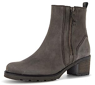 Gabor Damen Ankle Boots, Frauen Stiefeletten,Moderate Mehrweite (G),Kurzstiefel,uebergangsschuhe,Espresso (Micro),42 EU / 8 UK