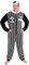 Disney The Nightmare Before Christmas Comodo Pigiama Intero Uomo con Cappuccio (Nero/Bianco, L)