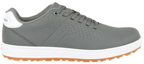 Greg Norman Men's Bandit Waterproof Spikeless Golf Shoes Grey