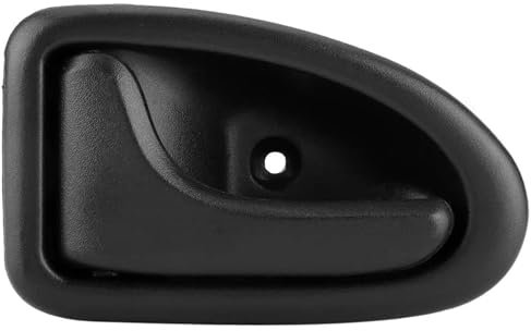 Poignée de Porte Intérieure Noire Avant Gauche Côté Conducteur compatible avec LOGAN PRIMASTAR VIVARO A CLIO II SCÉNIC I TRAFIC II - 7700426046 8200646948