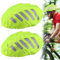 LGZIN 2 Stück Regenschutz für Fahrradhelm, Fahrradhelm Regenüberzug, Reflektierend Helmüberzug, Winddichter Regenüberzug, Reflektierende Fahrrad Regenhaube für Ausflüge Reisen und Fahrten