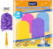 KEEPOW Washable for Flash Dust Magnet Refill, Microfiber Dusters for Flash Duster Refills, Dusters for Cleaning, Efficient Feather Duster for Swiffer Duster Refills, Reusable Duster on a Stick, 4 pack