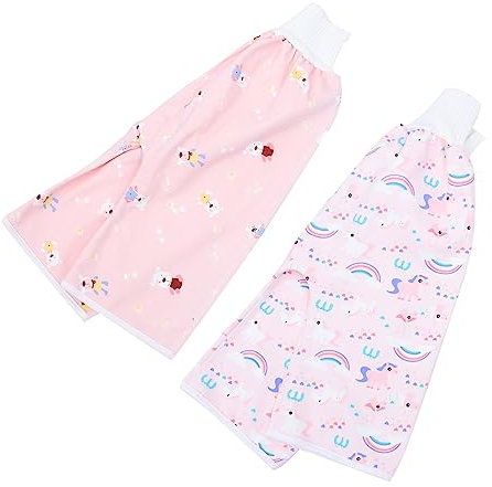 WATIIFUFU Babyunterwäsche 2er-pack Wiederverwendbare Töpfchen-trainingshosen Bequeme Baumwolle Und Auslaufsicheres Design