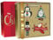 Tipperary Crystal Luxury Sparkle Christmas Tree Hanging Decoration - Set of 4 - Penguin Nutcracker Christmas Tree & Santa Plane with Beautifully Presented Gift Box Perfect for Holiday Décor & Gifting