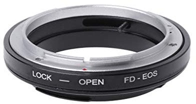 FD-Adapter für FD-Objektiv auf EF-Kamera-Camcorder