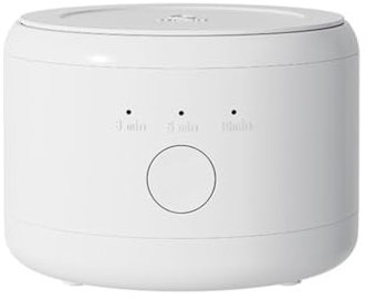 Rfeeuubft Tragbares Ultraschall-Reinigungsgerät für Zahnprothesen, Zahnhalter, Mundschutz, Zahnschienen, Zahnaufhellungsschienen, Mundpflegeprodukte