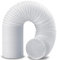 Manguera de aire acondicionado, 150 mm, 1,5 m, aire acondicionado, manguera de aire acondicionado de 1,5 m, aire de salida para aire acondicionado, secadora, campana extractora, accesorio para