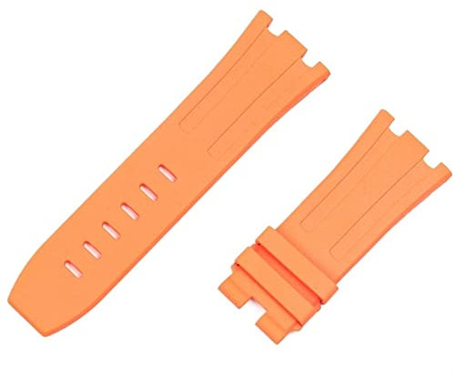 28mm Nature Fluor Gummi -Silikon -Uhr -Uhr -Uhr -Band für AP -Riemen für Audemars und Piguet Belt15703 15710 15706