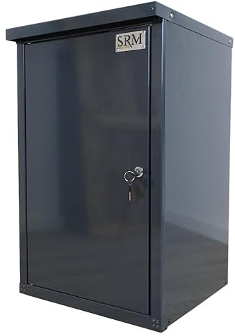 Srm Design Gasflaschenschrank anthrazit 11 kg Gasflaschen o. Rückwand Camping Werkstatt