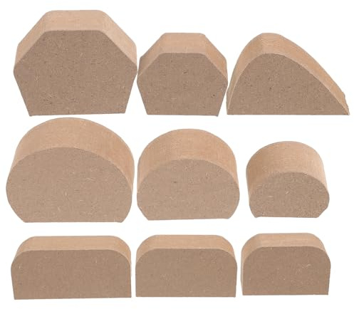ABOOFAN 9pcs Pottery Mug Handle Molds Set for Ceramics DIY Handle Maker Tools for School Crafting and Handmade Mug Accessories UK