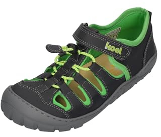 KOEL Barefoot Kinder Sandalen MADISON dark grey