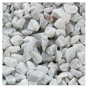 Gravier décoratif blanc pour aquarium 10 kg
