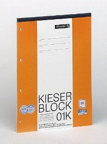 Brunnen Kieserblock A4/Lin. 1 [Bürobedarf & Schreibwaren] [Spielzeug]