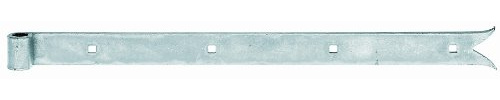 GAH-Alberts 306229 Ladenband, gerade, Abschluss Karpfenschwanz, galvanisch blau verzinkt, Ø14 mm, 500 x 35 mm