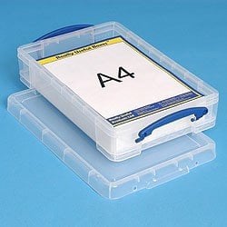 Really Useful 4 Litre A4 Paper Box H85 x W255 x D395mm - (539574)