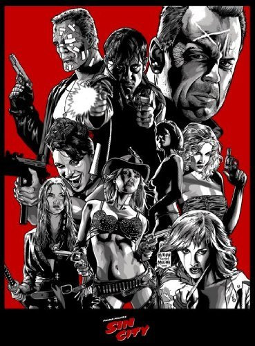 POSTERS Sin City Film Mini-Poster 28 cm x43cm 11inx17in